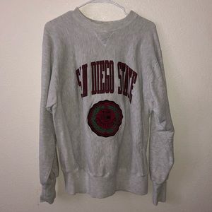 San Diego State vintage crew neck